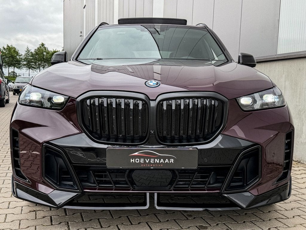 BMW X5 XDrive50e M-sport Performance Ametrin B&W Sky Alle op, Auto's, BMW, Automaat, 12 maanden, Gebruikt, Overige kleuren