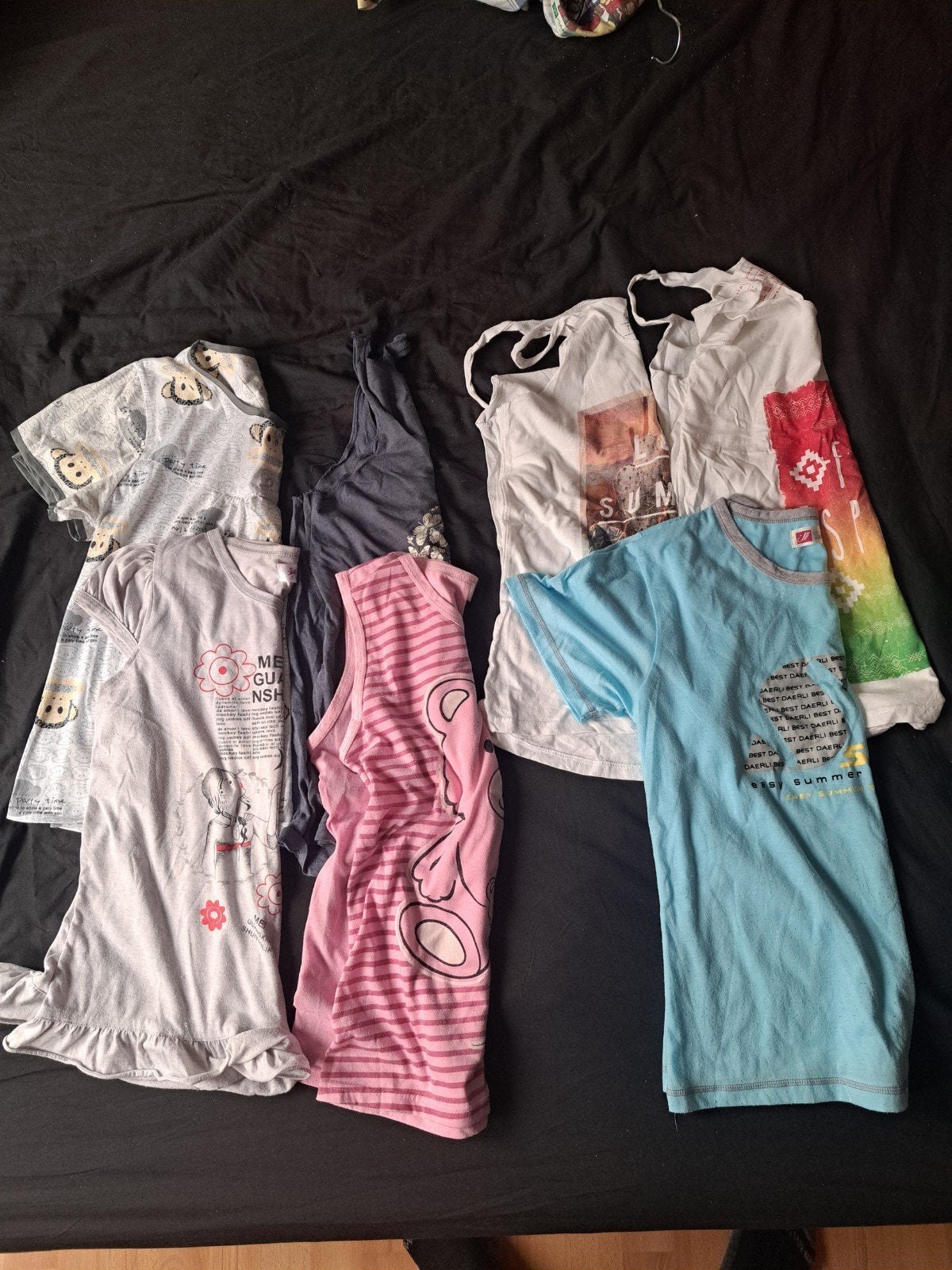 Dames kledingpakket: broeken (S-XL) en tops (one size), Ophalen of Verzenden, Gedragen