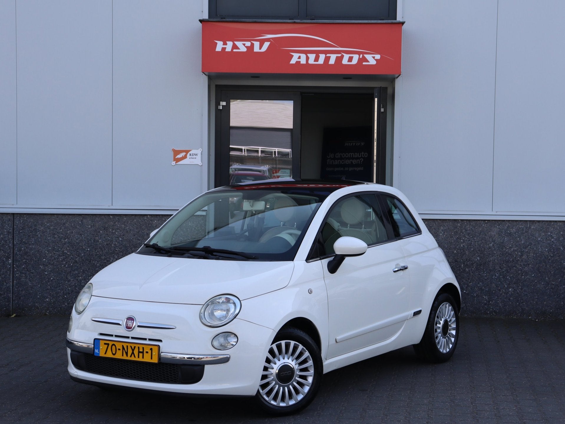 Fiat 500 1.2 Lounge automaat LM panoramadak org NL