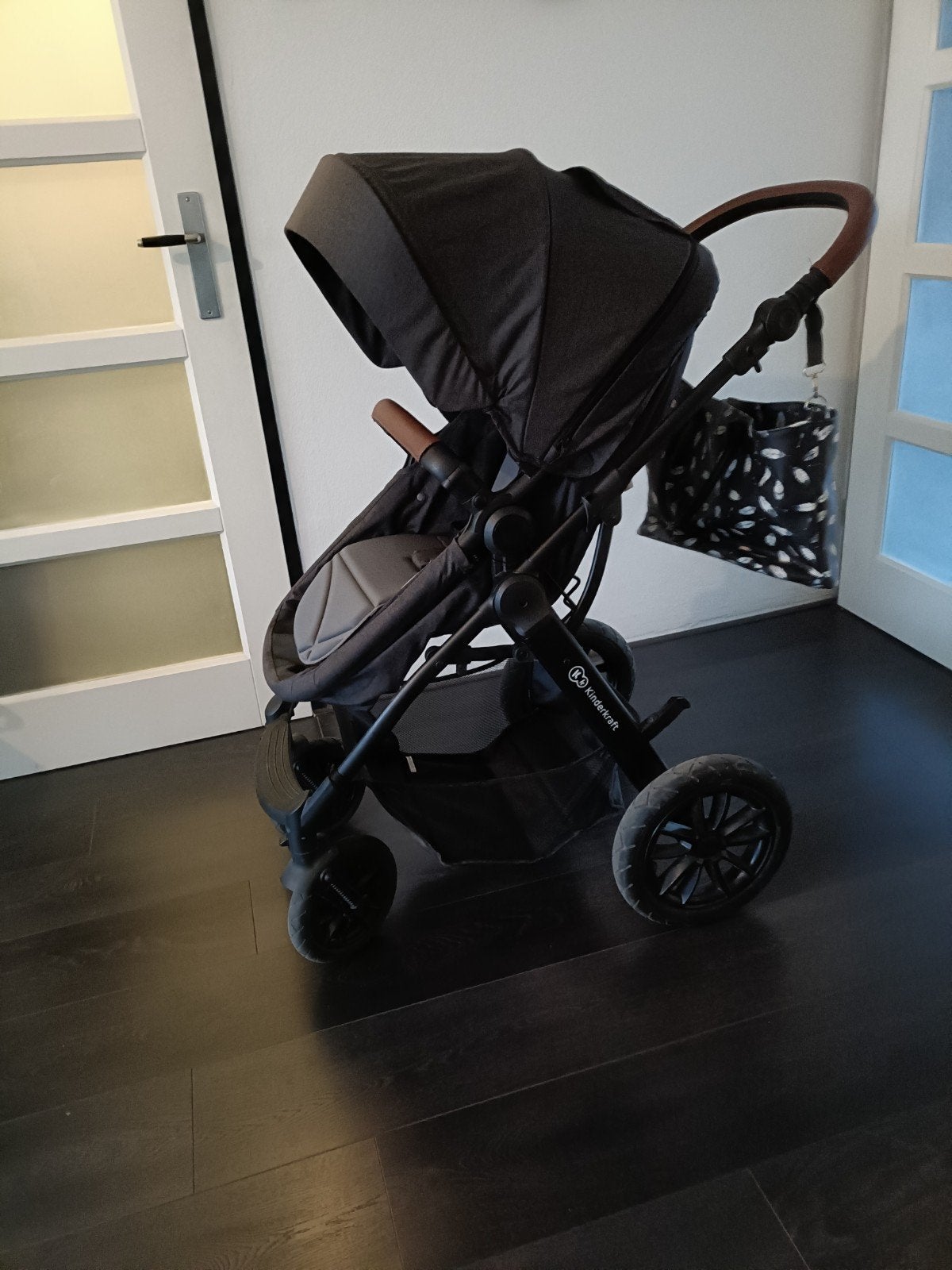 kinderkraft 3 in 1 MOOV kinderwagen, Ophalen, Gebruikt, Zonnekap