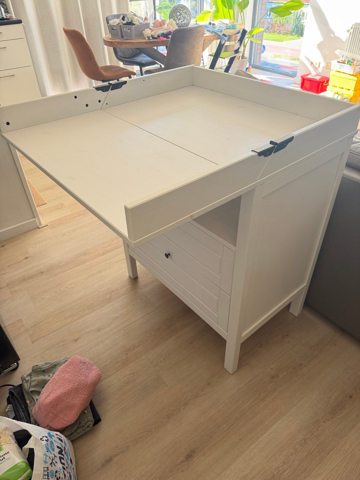 Gratis Commode die verandert in een verschoontafel, Ophalen, Gebruikt, 50 tot 70 cm, 75 tot 100 cm