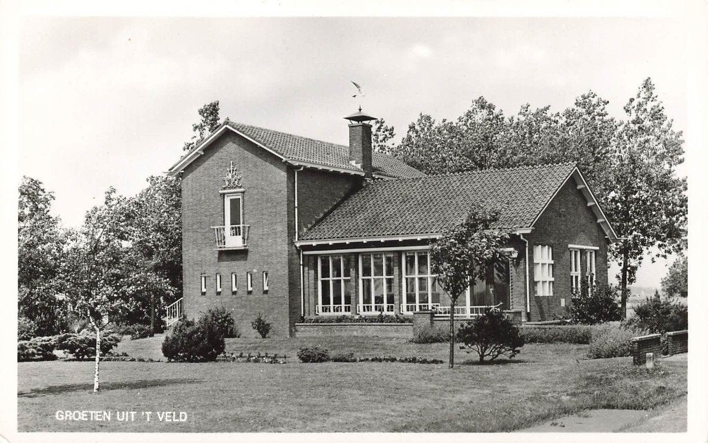 Groeten uit 't Veld, Verzamelen, Ophalen of Verzenden, 1960 tot 1980, Ongelopen, Noord-Holland