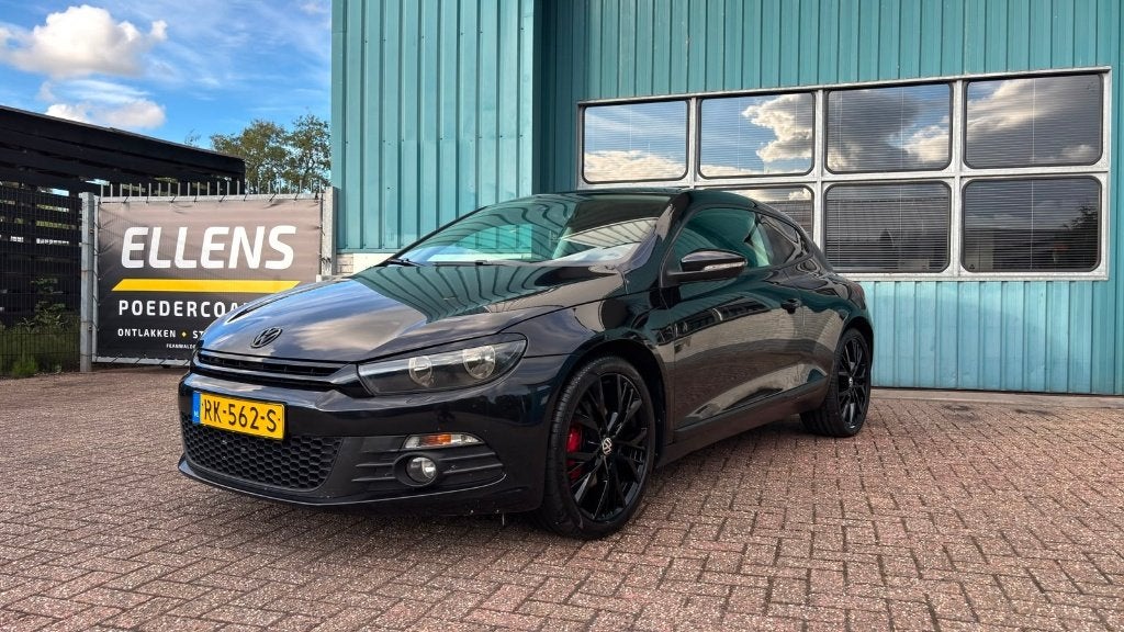 Volkswagen Scirocco 1.4 TSI 160 PK | Nieuwe motor |, Voorwielaandrijving, 15 km/l, 4 cilinders, Zwart