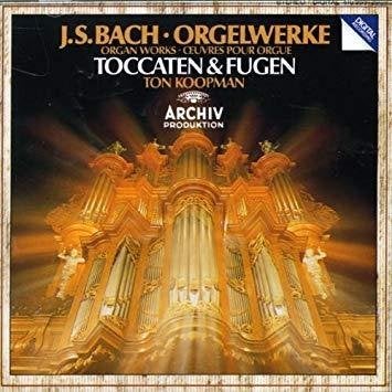 BACH Orgelwerke CD TON KOOPMAN, Ophalen of Verzenden, Barok, Zo goed als nieuw, Kamermuziek
