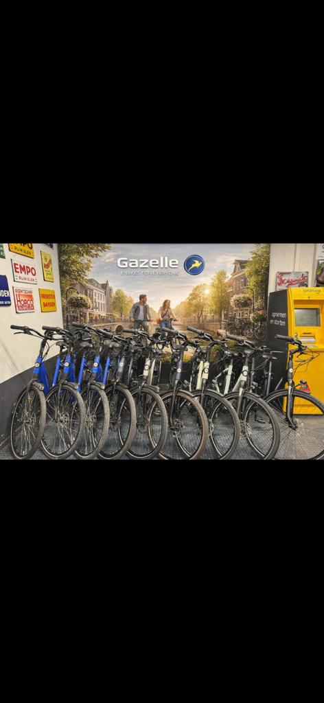 Gazelle elektrische dames fiets bosch middenmotor