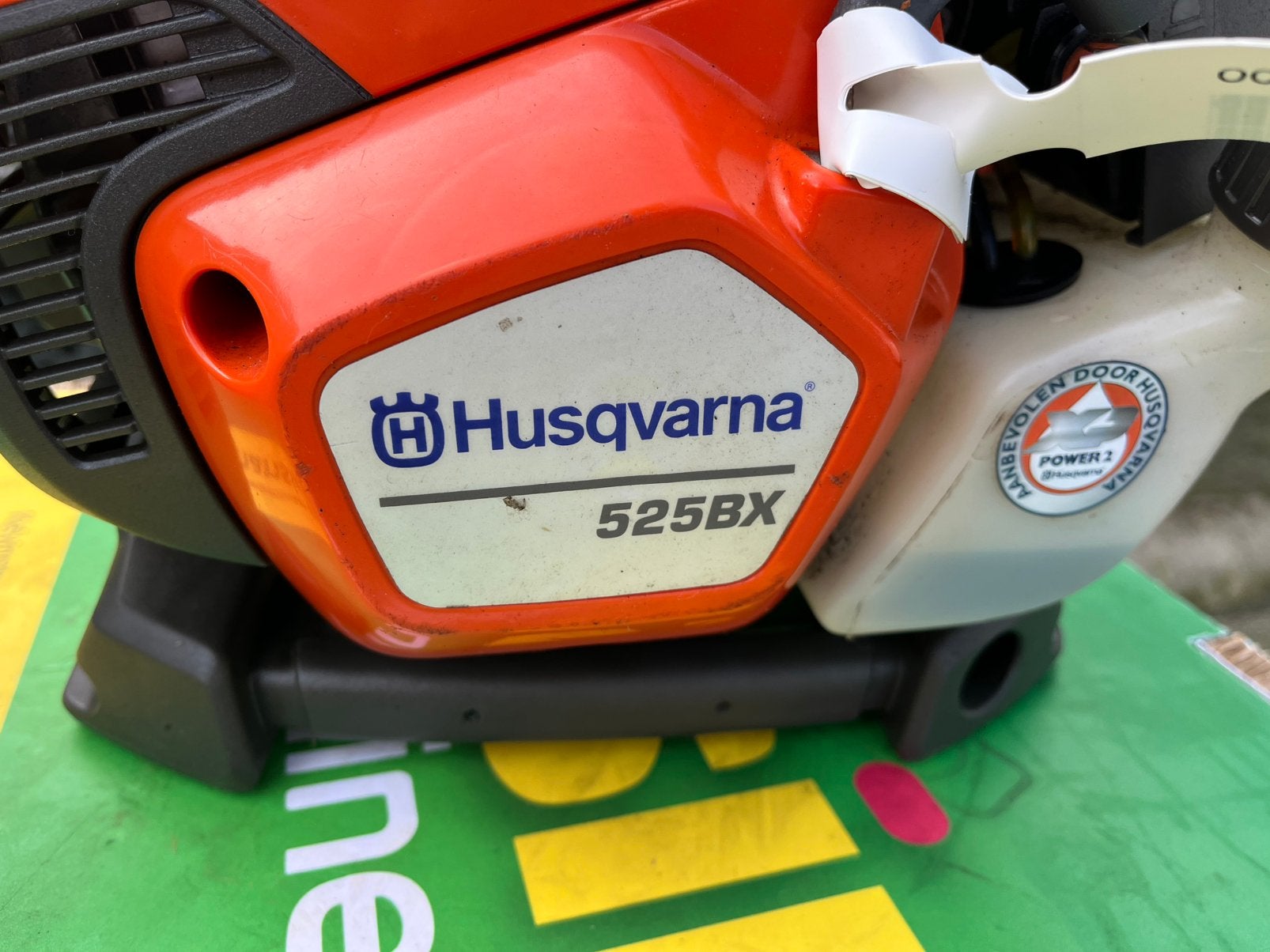 Bladblazer Husqvarna 525BX gebruikt, Ophalen, Dedemsvaart, Info@mansier.com, Benzine