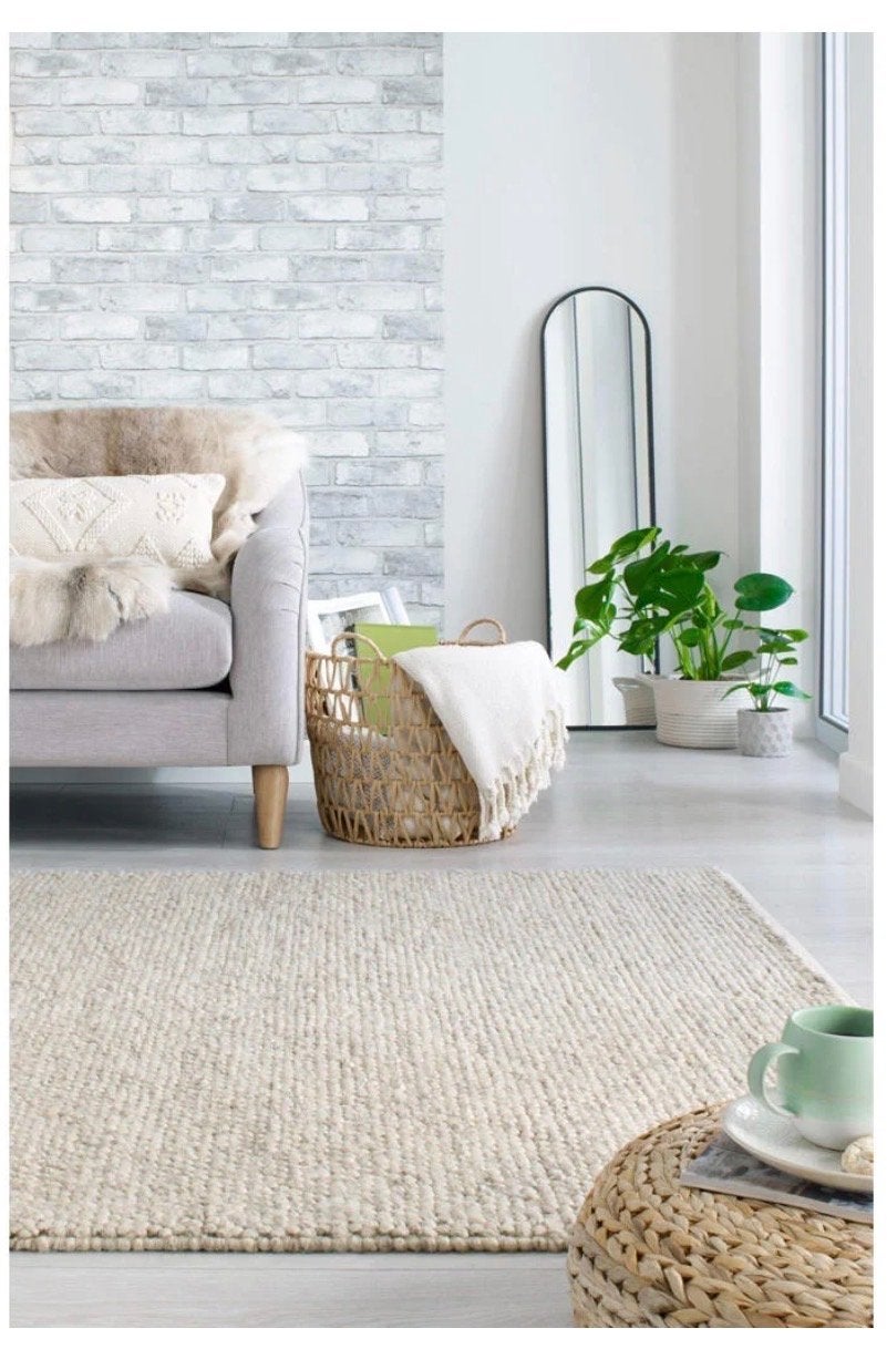 Nieuw Flair Rugs vloerkleed wol Minerals (230x160 cm), Huis en Inrichting, Ophalen, Beige, 150 tot 200 cm, Rechthoekig