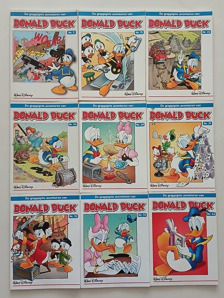 Donald Duck, Meerdere stripboeken, Ophalen of Verzenden, Zo goed als nieuw