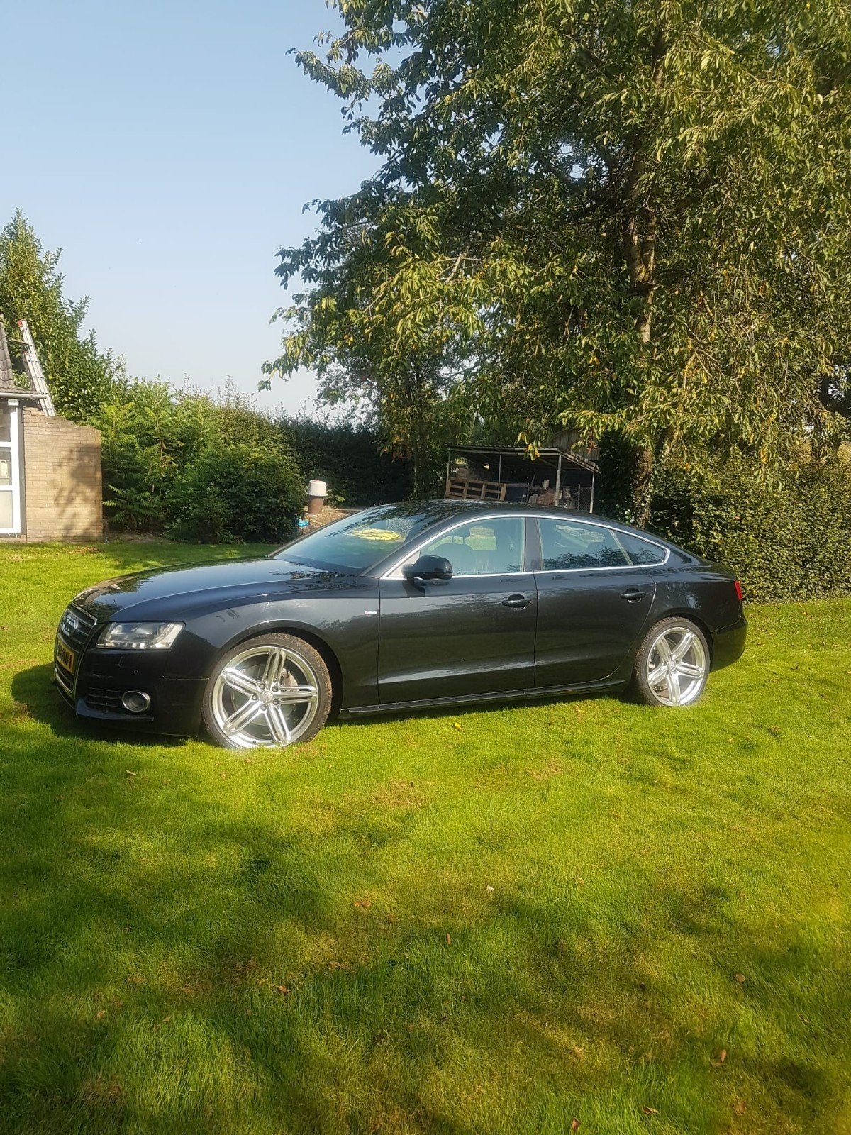 Audi A5 2.0 Tfsi 155KW Sportback Quattro 2011 Zwart, 4 cilinders, 1984 cc, 4 stoelen, Zwart