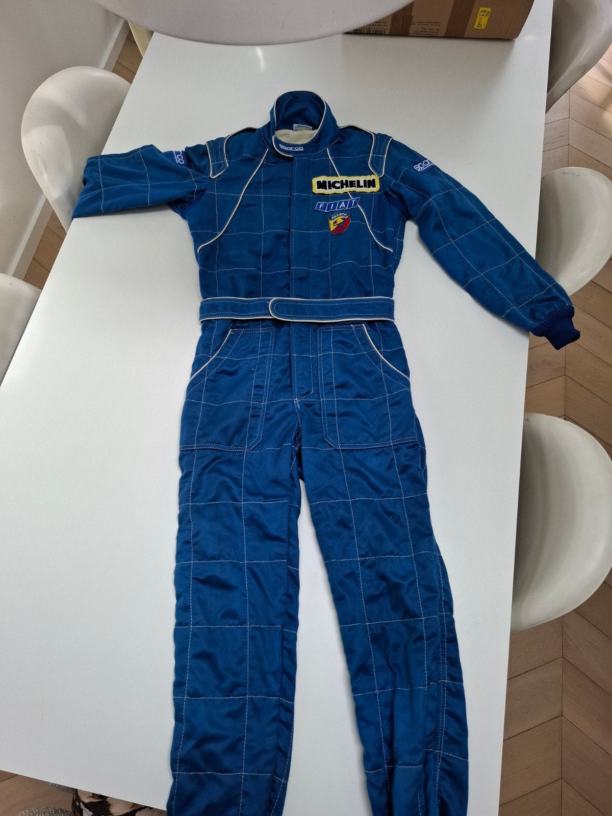 Vintage Sparco Fiat Abarth race overall - Maat 48, Ophalen