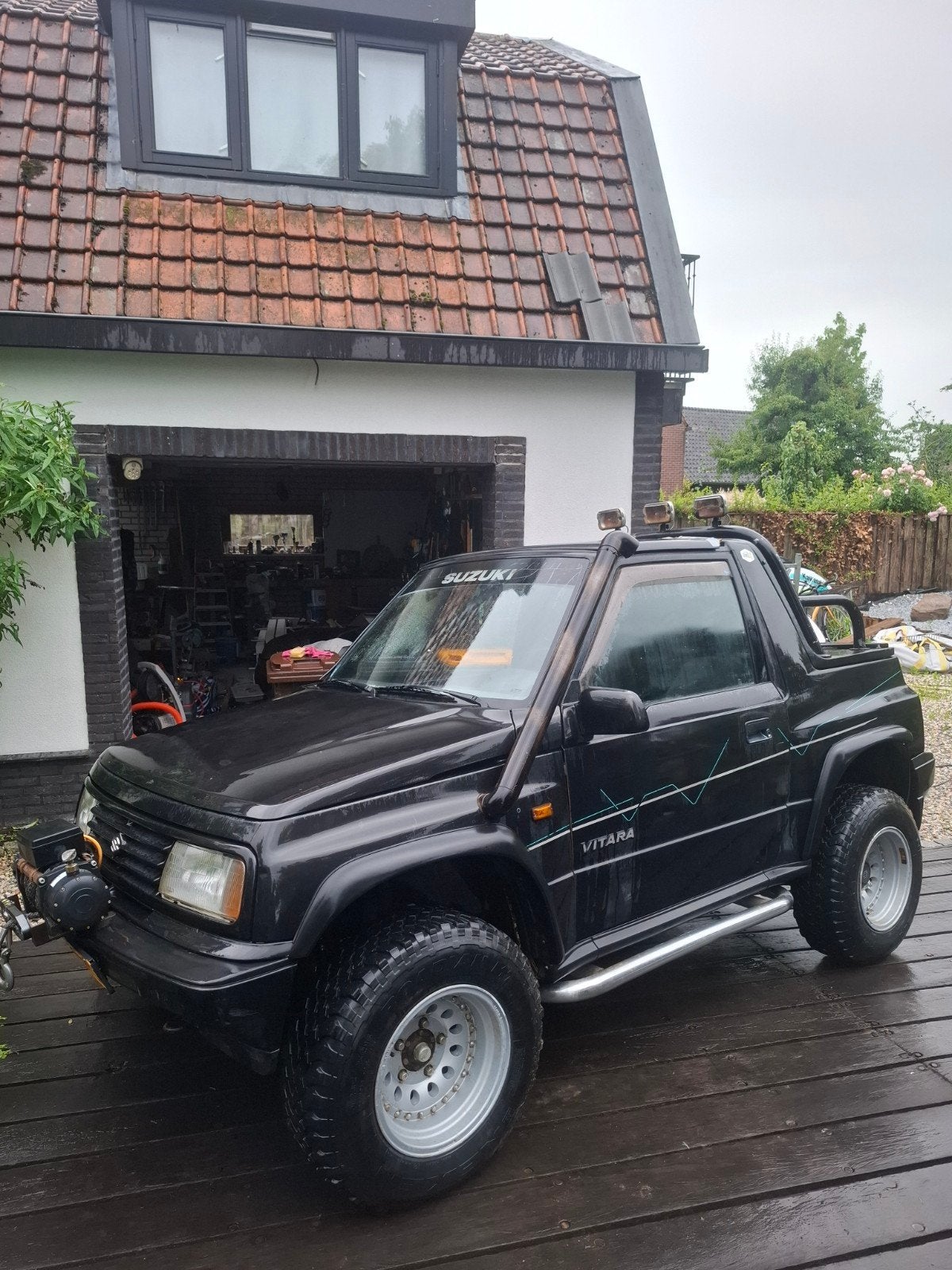 Suzuki vitara 1.6 jlx, Auto's, 1600 cc, Zwart, Particulier, Vitara