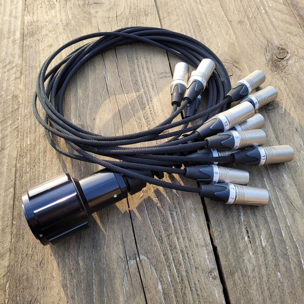 LK37 splitter naar 12x XLR, Ophalen of Verzenden, Nieuw, Microfoon