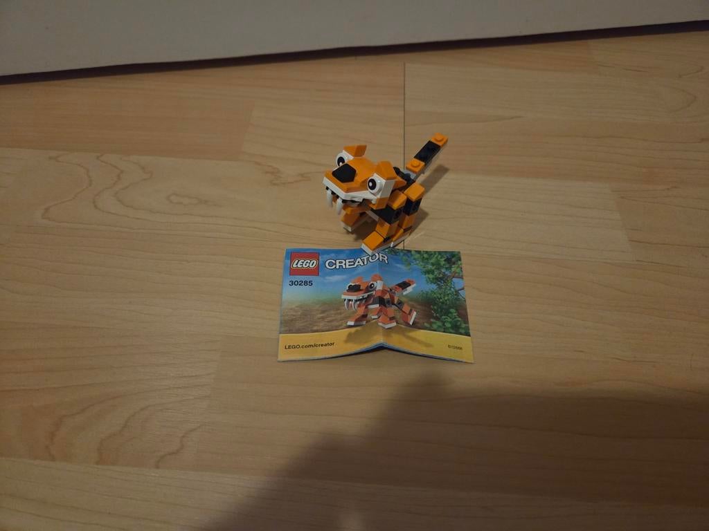 Lego Creator 30285 Tijger, Lego, Compleet, Ophalen of Verzenden, Zo goed als nieuw