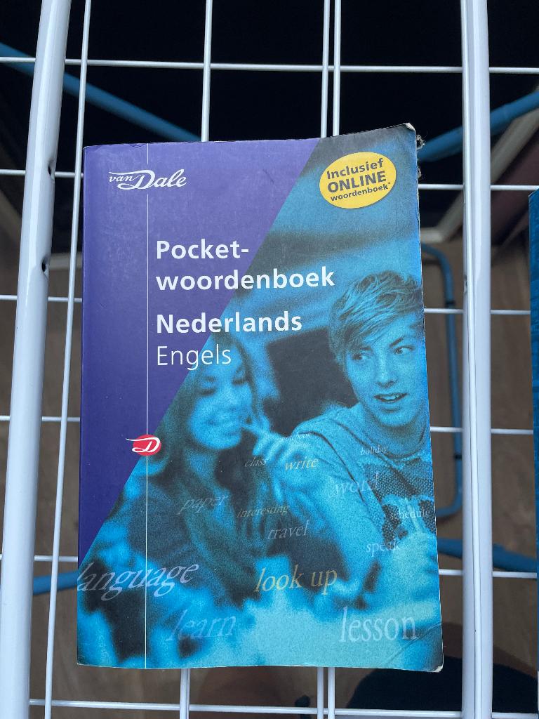 Woordenboek NE-EN, Ophalen, Zo goed als nieuw, Van Dale, Engels