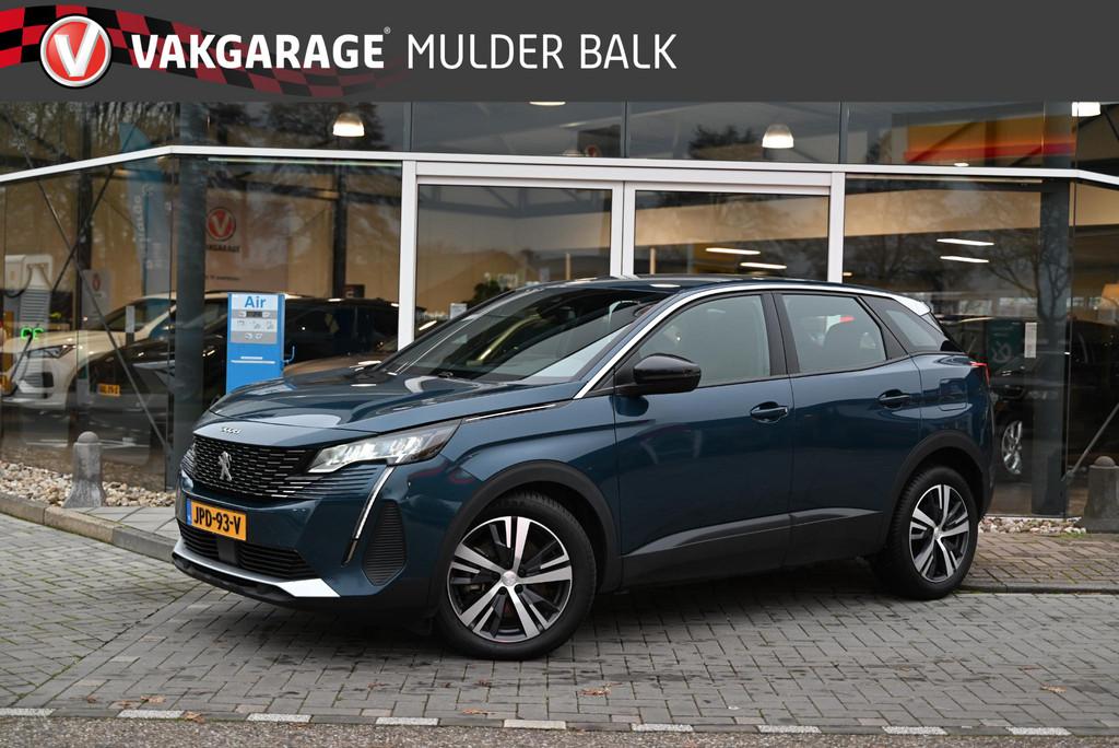 Peugeot 3008 1.6 HYbrid 225 Active Pack Business achteruitri, Stof, Euro 6, Blauw, Hybride Elektrisch/Benzine