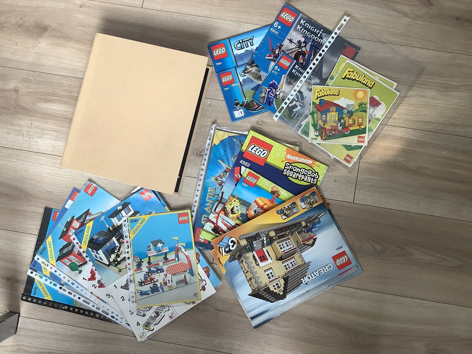 Heel veel originele Lego bouwbeschrijvingen, zie lijst, Kinderen en Baby's, Ophalen, Zo goed als nieuw, Lego
