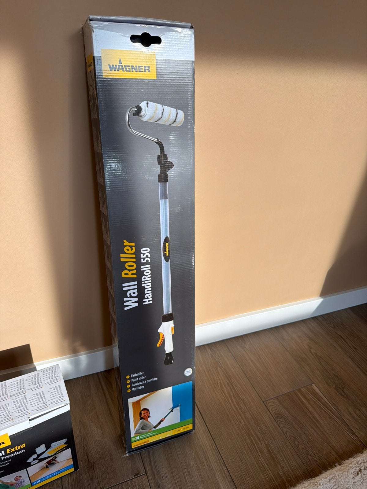 Wagner Wall Roller HandiRoll 550 - Nieuw in doos, Ophalen of Verzenden, Nieuw, Verfroller