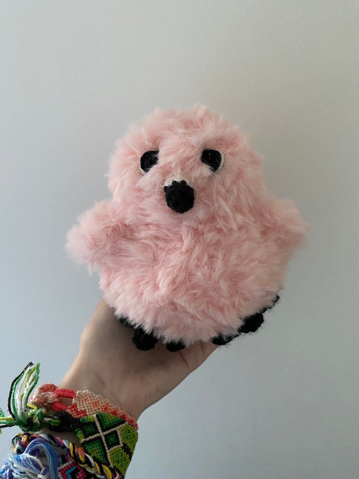 Fluffy flamingo knuffel, Verzenden, Zo goed als nieuw, Overige typen