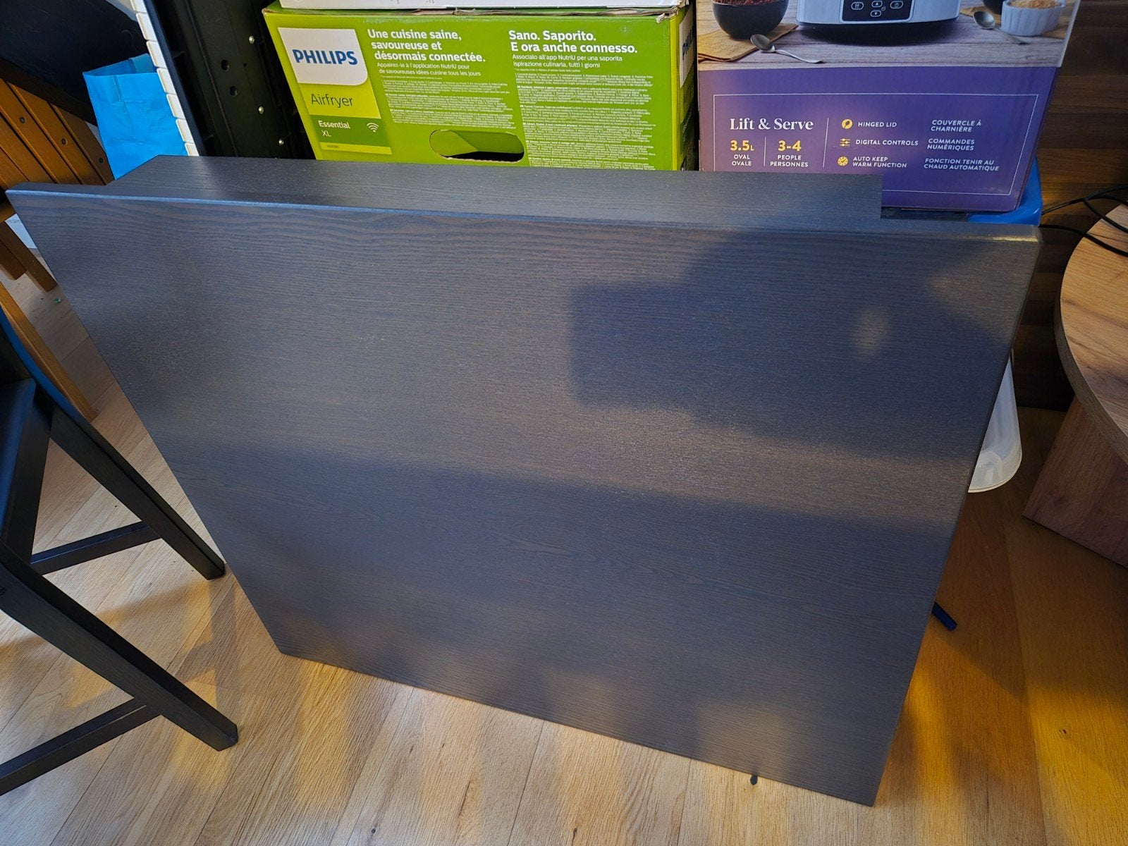 IKEA EKEDALEN uitschuifbare eettafel walnoot 2-4 persoons, Huis en Inrichting, Tafels | Eettafels, Ophalen, Gebruikt, 50 tot 100 cm