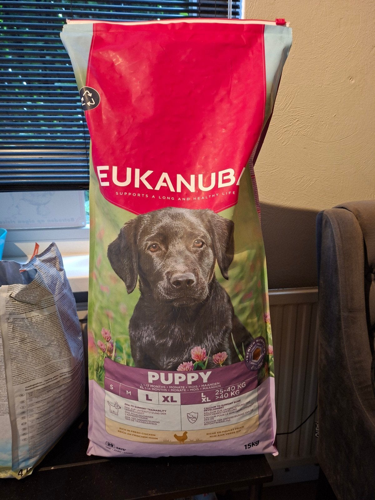 volle zal Eukanuba pup l/xl, Dieren en Toebehoren, Ophalen, Hond