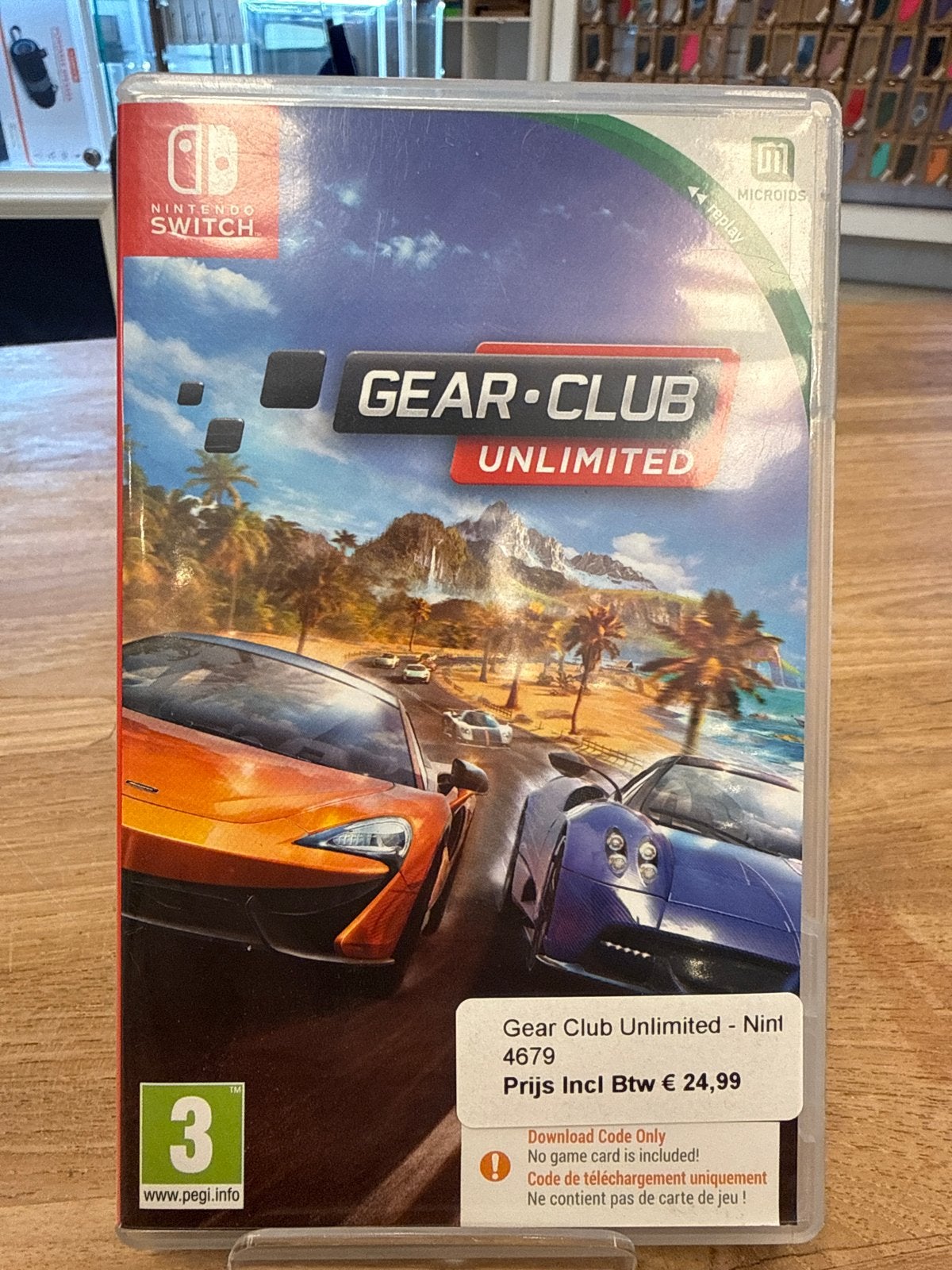 Gear Club Unlimited - Nintendo Switch (Download Code), Ophalen of Verzenden, Nieuw