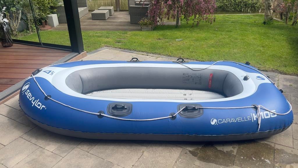 Opblaasboot Sevylor caravelle k105 met peddels, Ophalen, Overige typen, Twee personen, Zo goed als nieuw