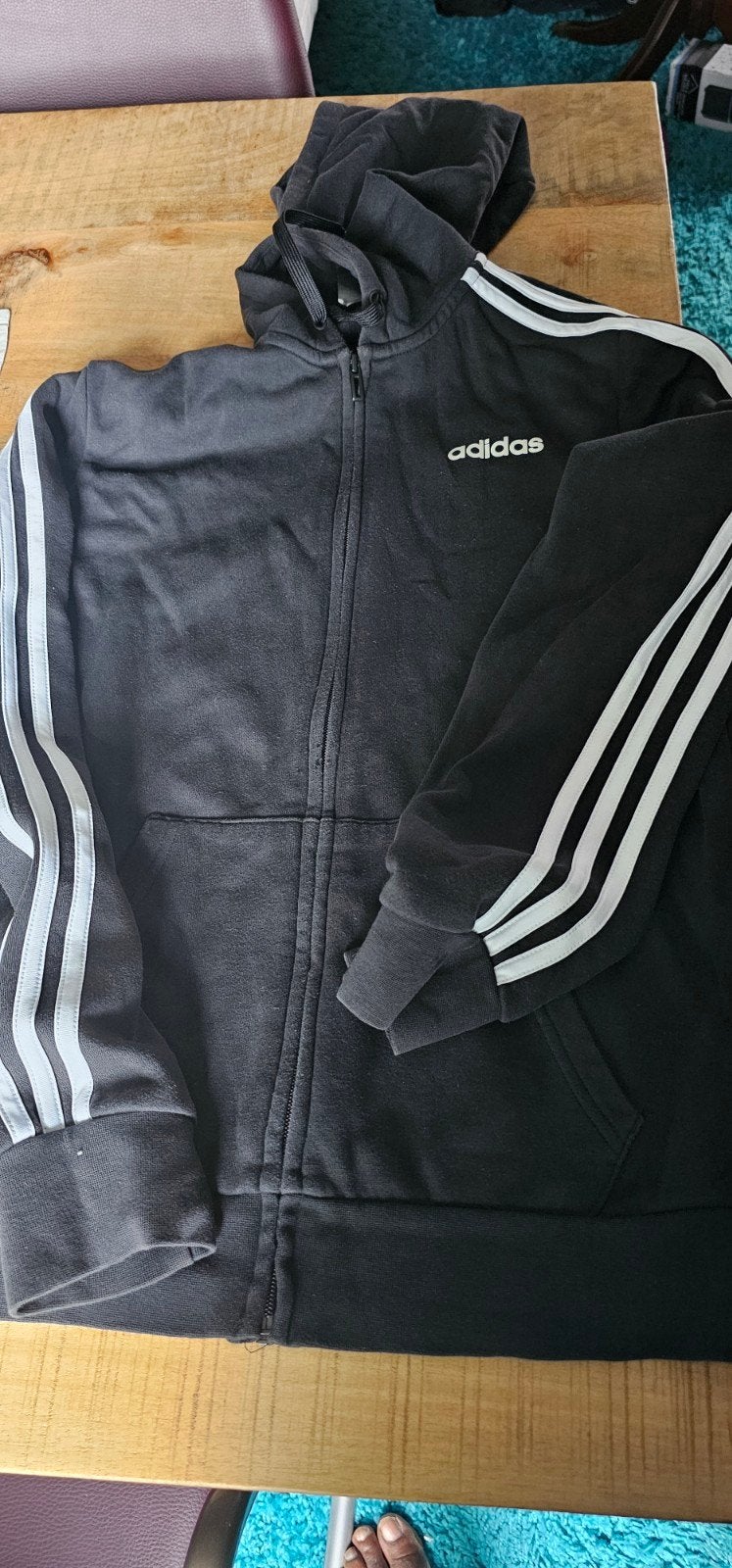 ADIDAS VEST MAAT XL, Zwart, Maat 56/58 (XL), Ophalen of Verzenden, Zo goed als nieuw
