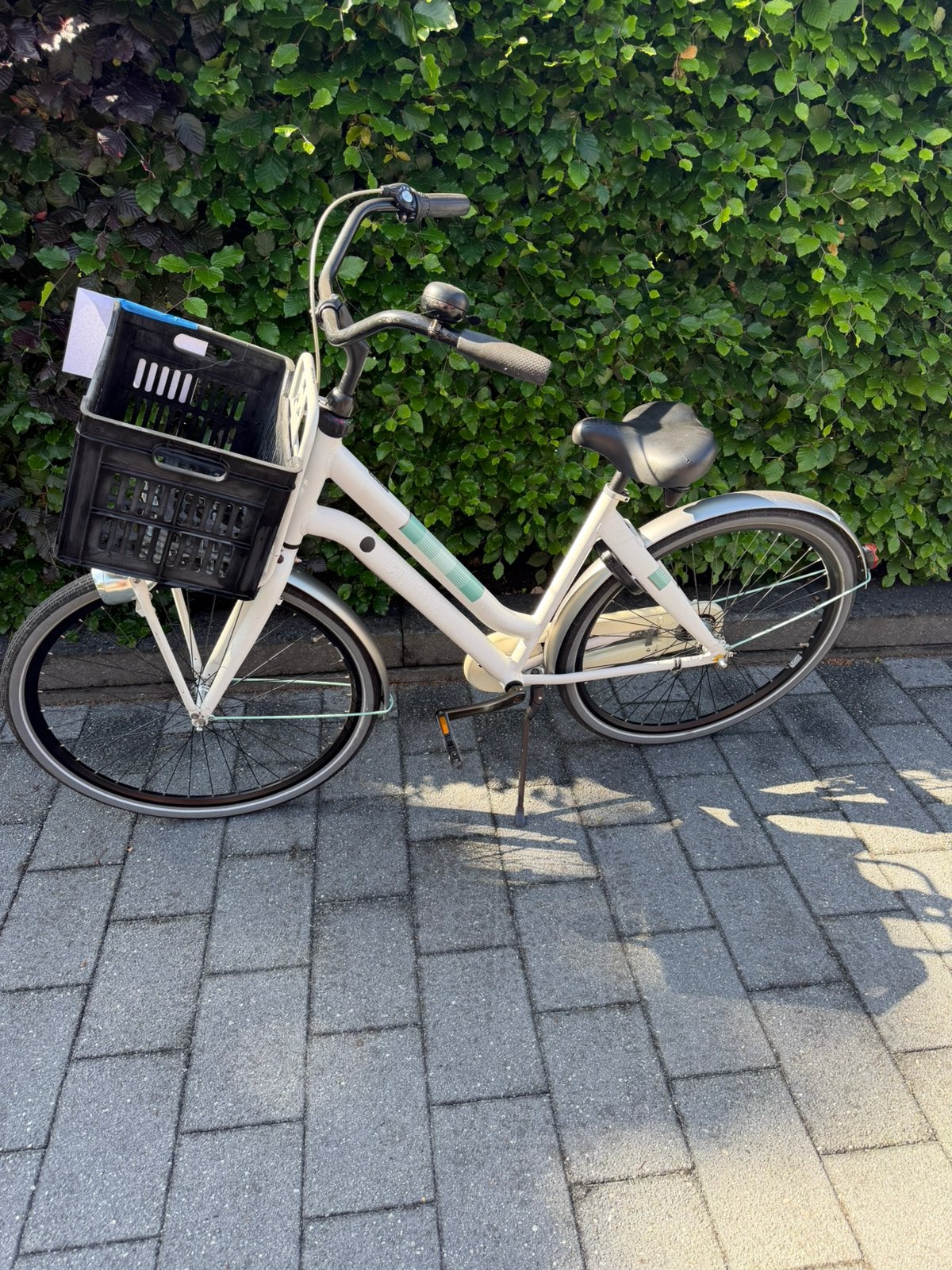 Cortina fiets, Ophalen, Gebruikt