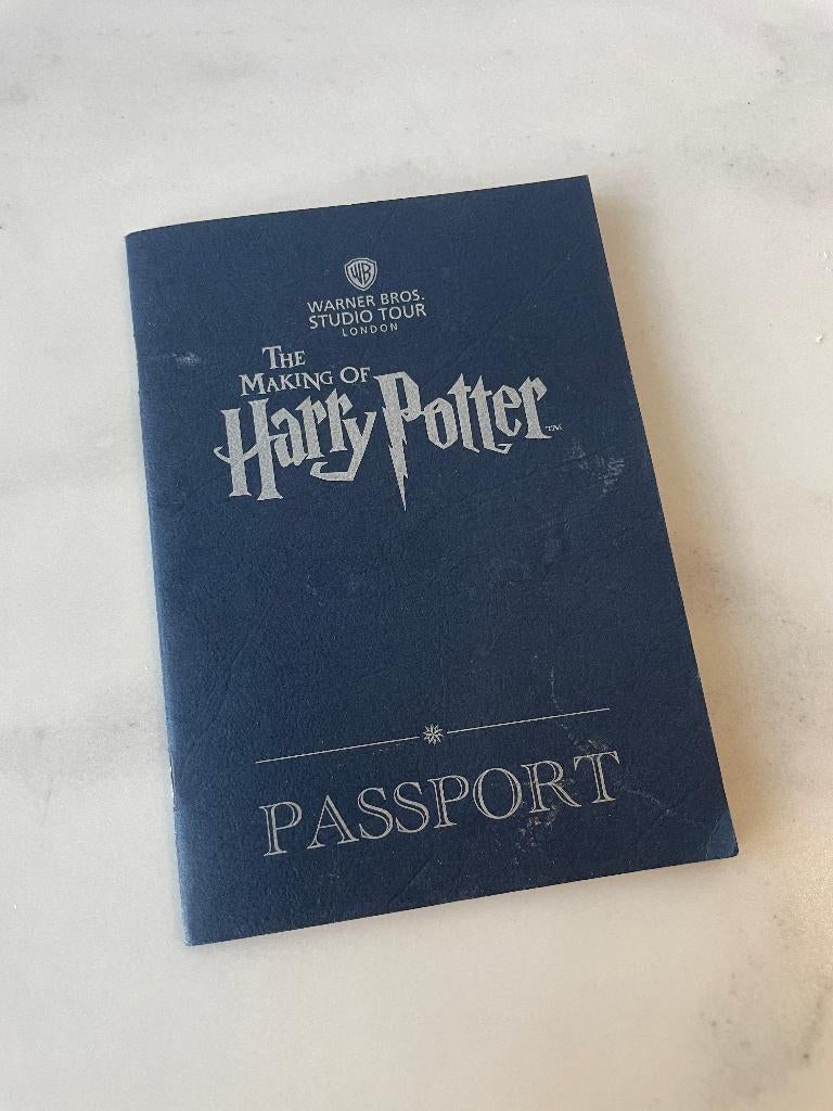 Harry Potter Passport - Warner Brothers Studios Tour London, Ophalen of Verzenden