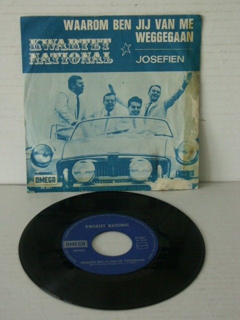 Kwartet National single, Ophalen of Verzenden, Gebruikt, 7 inch, Pop