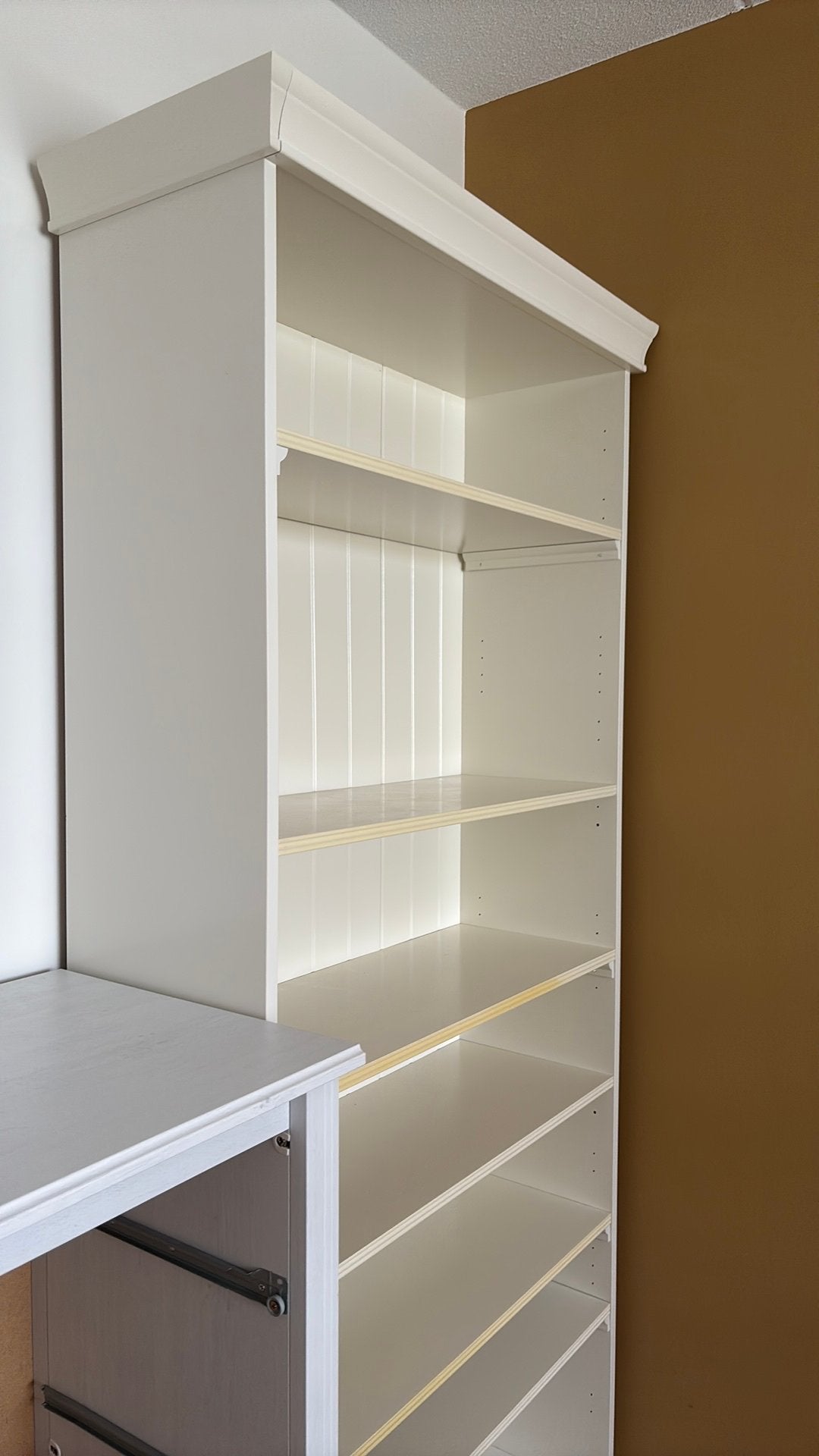 IKEA Liatorp Boekenkast Wit - Stevig en Stijlvol, Ophalen, Met plank(en), Gebruikt, 200 cm of meer