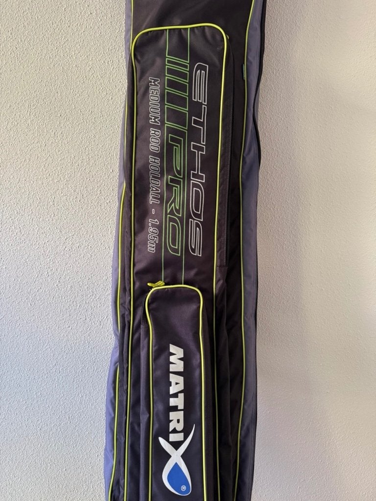 Matrix Ethos pro medium rod holdall 1,95m hengel foudraal, Watersport en Boten, Ophalen of Verzenden, Gebruikt, Overige typen