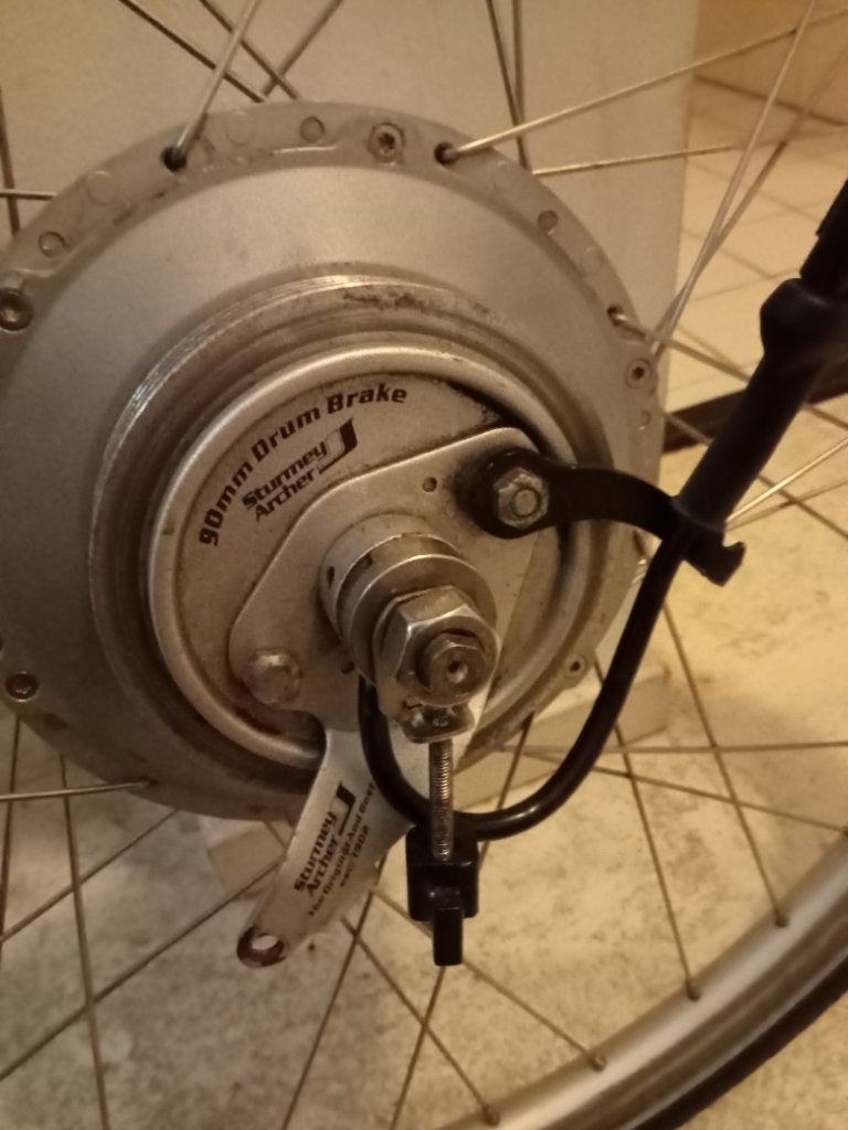 Elektrisch achterwiel motor, Elektrische fiets, Gebruikt, Batavus, Ophalen of Verzenden