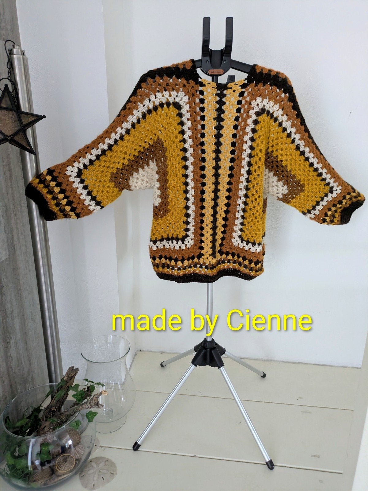 NIEUW gehaakt vest.maat 46/48 lichtgewicht, Ophalen of Verzenden, Nieuw, Haken, Wol of Garen