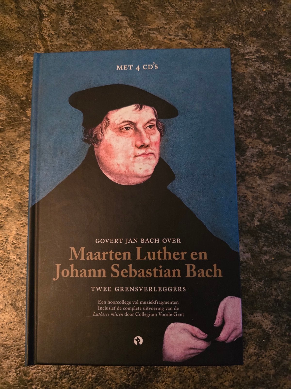 Maarten Luther en Johann Sebastian Bach - Boek met 4 CD's, Ophalen of Verzenden