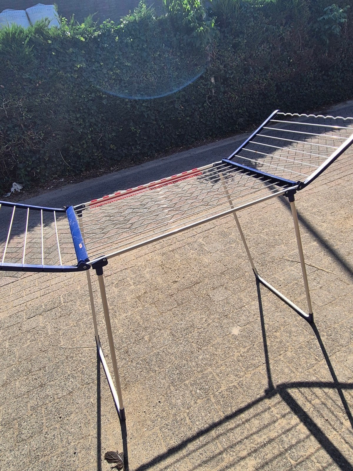 Leifheit wasrek - Handig en compact, Tuin en Terras, Droogmolens en Wasrekken, Ophalen, Gebruikt, Wasrek