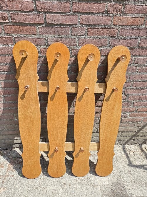 wandkapstok eiken vintage, Ophalen of Verzenden, 'T Olde Gre-j, Info@toldegrej.nl, Endepoelstraat 20f Didam