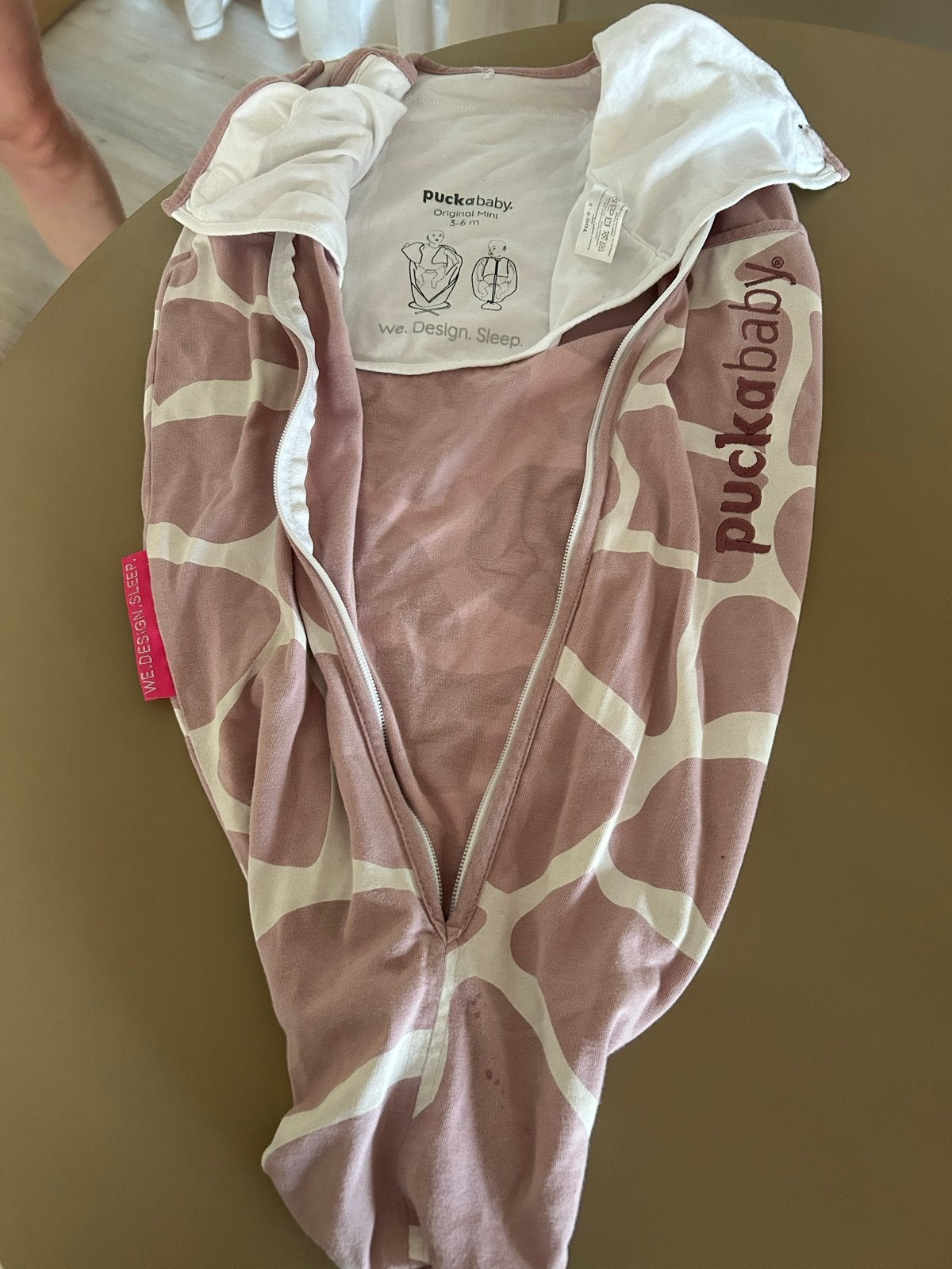 Puckababy Original Mini slaapzak 3-6m, Gebruikt, Puckababy, Ophalen of Verzenden, Ademend