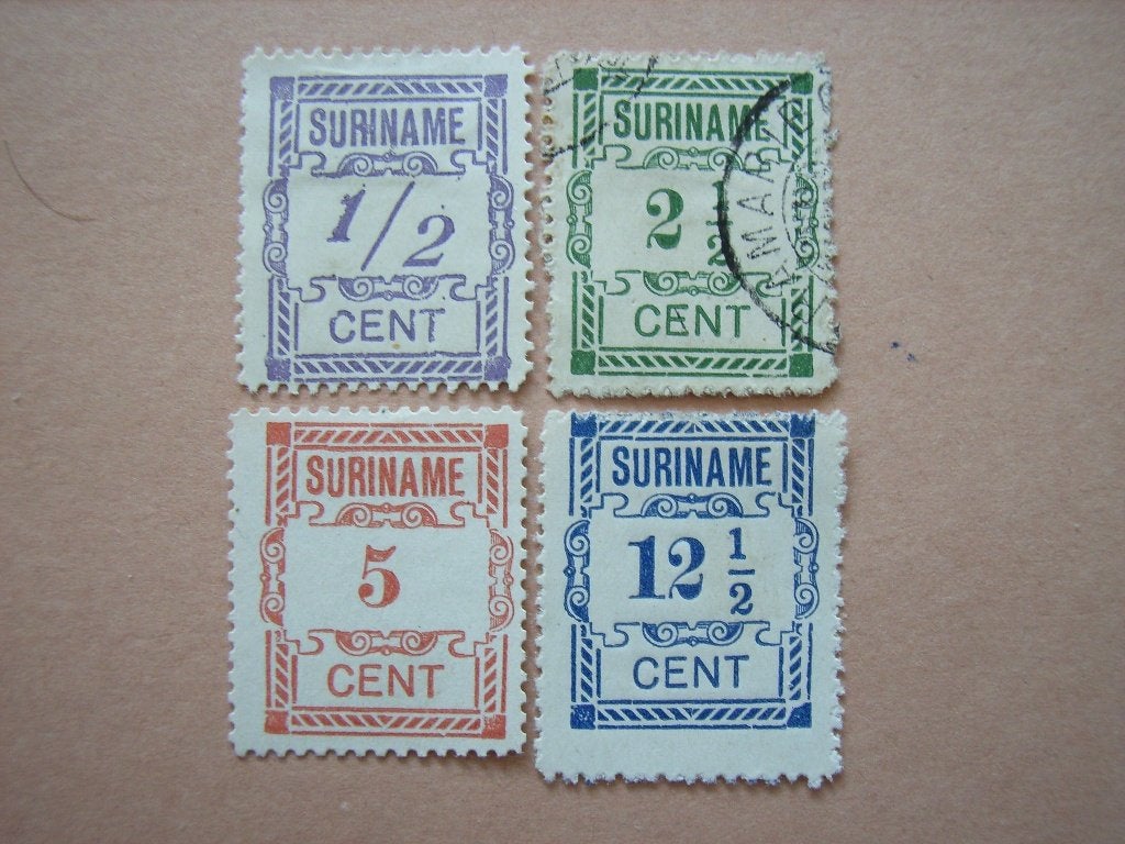 3  Suriname 65-68, Ophalen of Verzenden