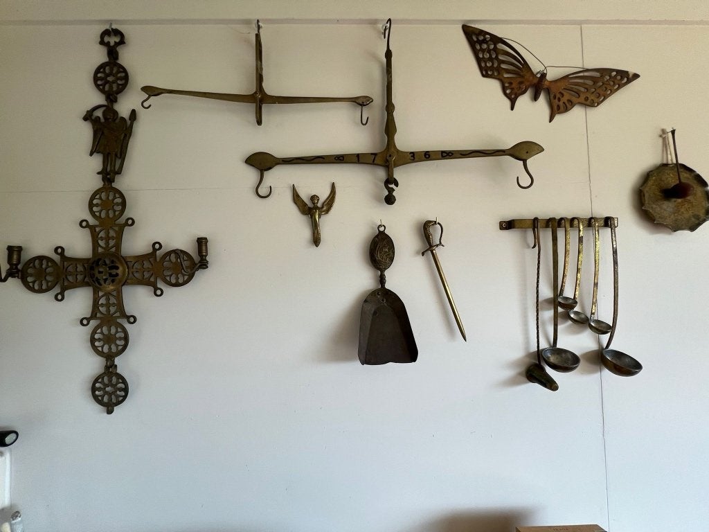 Diverse koperen spullen, Ophalen, Koper