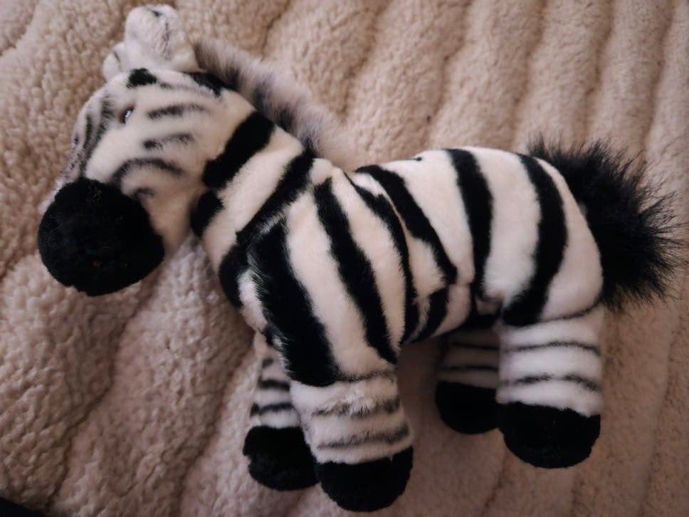 Knuffel Zebra Dierenpark Amersfoort, Kinderen en Baby's, Overige merken, Overige typen, Ophalen of Verzenden, Middelgroot (20 tot 80 cm)