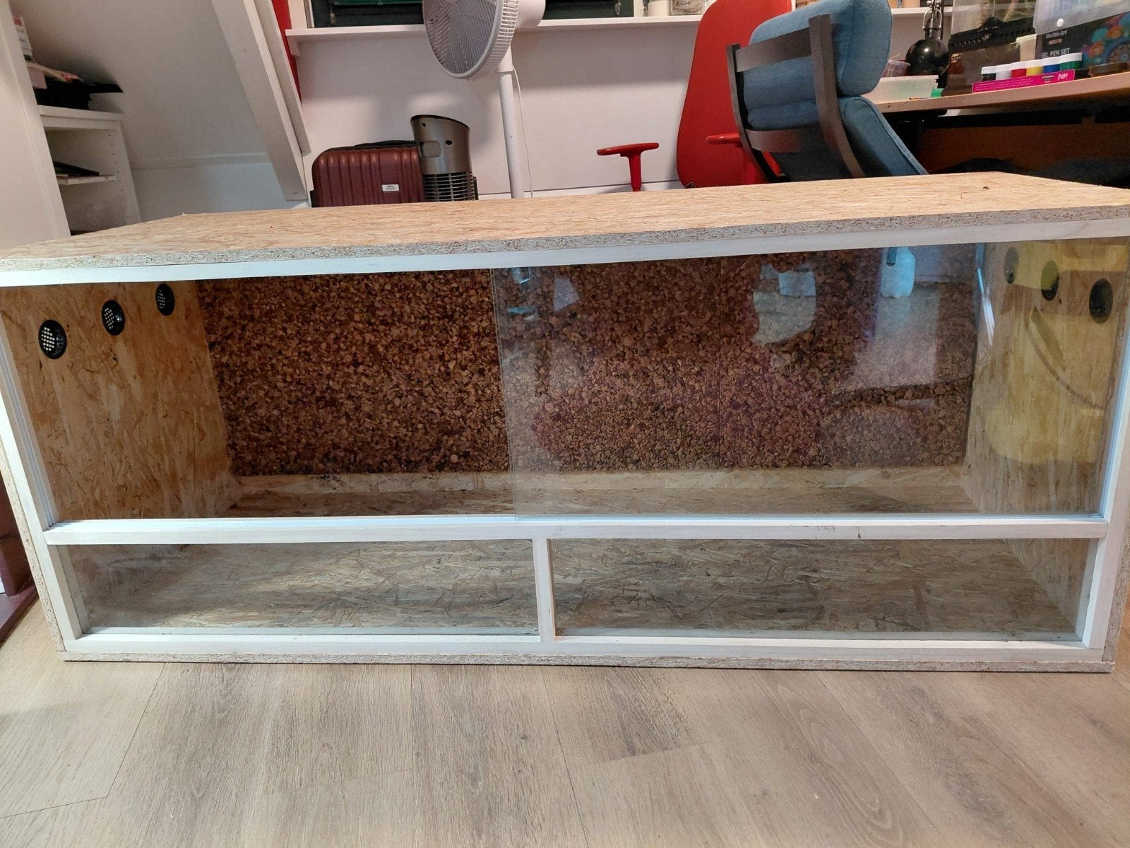 osb terrarium 150x60x60, Ophalen, Zo goed als nieuw, Terrarium of Paludarium