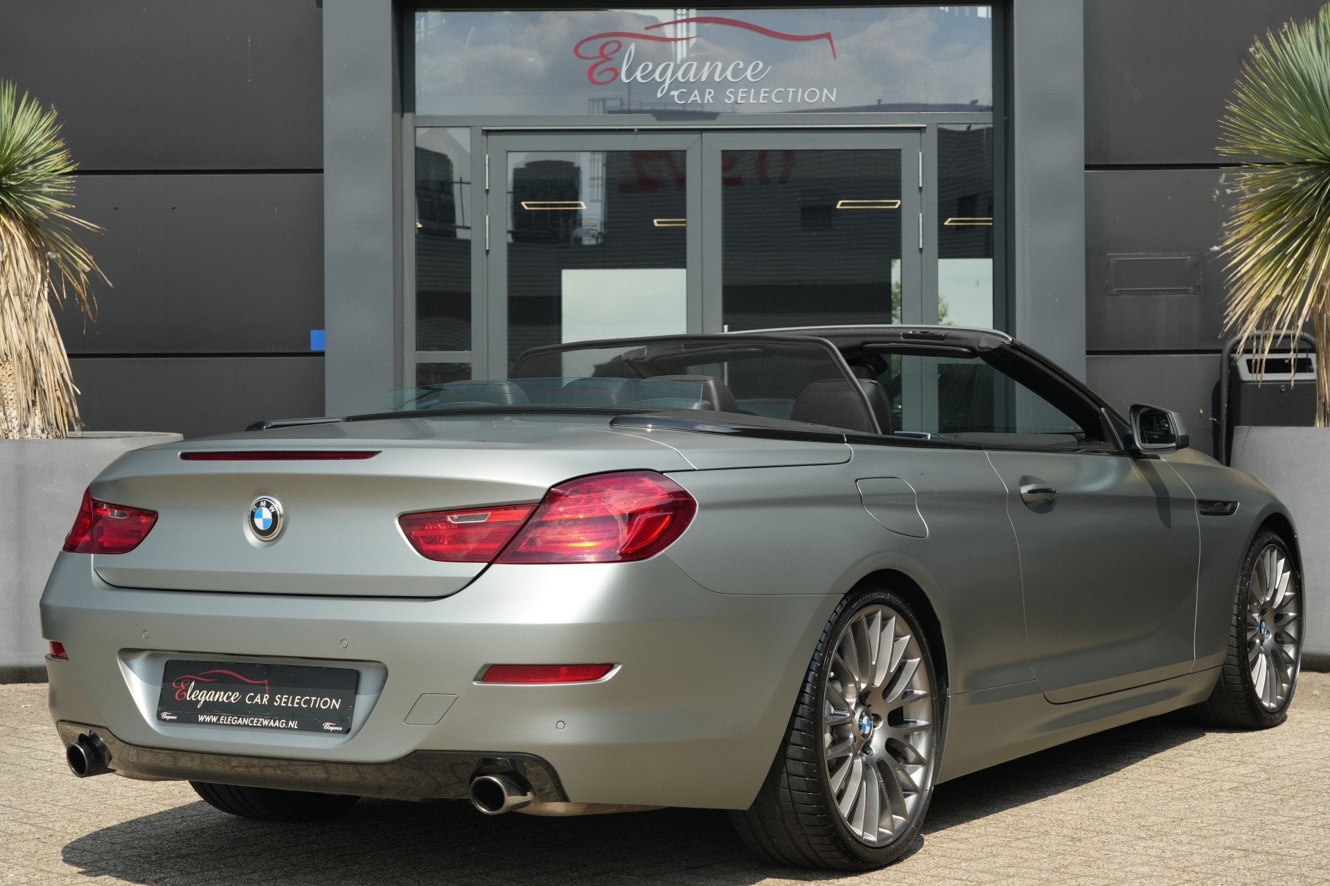 BMW 6 Serie Cabrio 640i High Executive 320pk NightVision/Mas, Auto's, BMW, Euro 5, Achterwielaandrijving, Gebruikt, Zwart