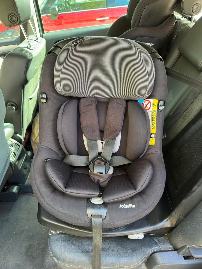 Maxi Cosi Axissfix met verkleiner, spiegel en hoes., Kinderen en Baby's, Autostoeltjes, Ophalen, Gebruikt, 9 t/m 18 kg, Isofix