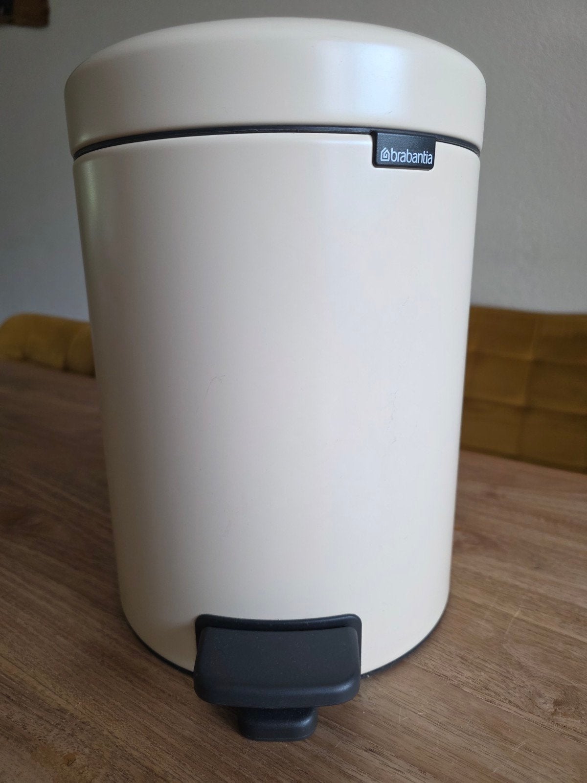 Brabantia NewIcon pedaalemmer afvalbak prullenbak 5 liter, Ophalen, Gebruikt, Met pedaal, Minder dan 10 liter