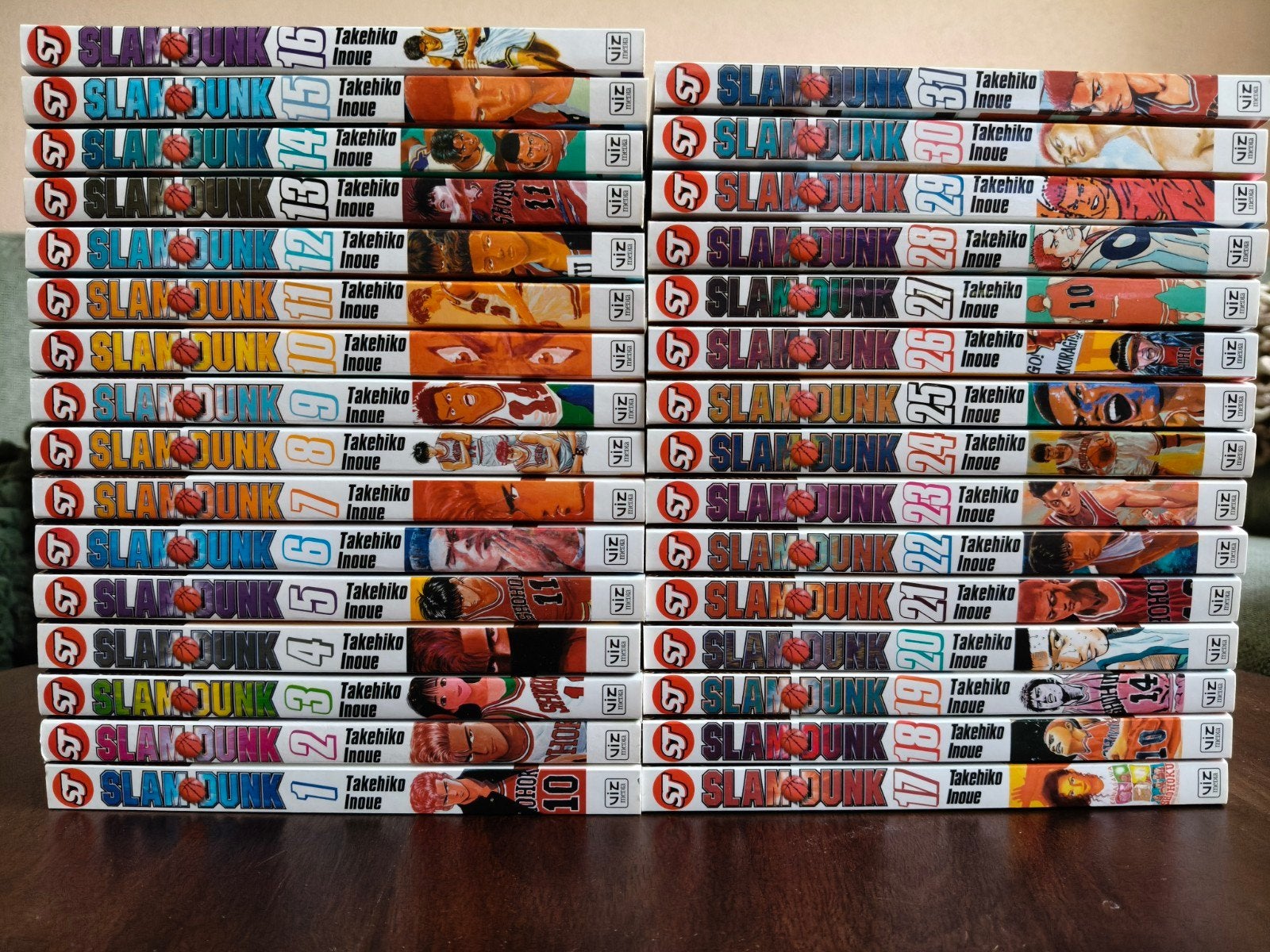 Slam Dunk manga set vol. 1-31 compleet, Ophalen, Complete serie of reeks, Japan (Manga), Takehiko Inoue