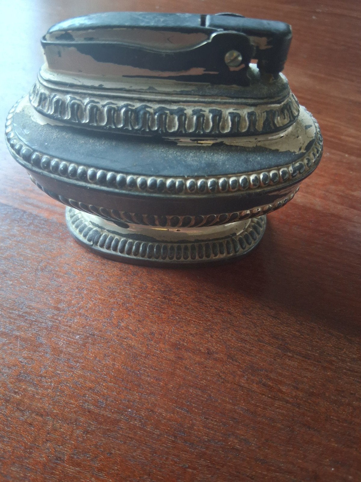 Vintage Ronson Queen Anne tafel aansteker, Ophalen of Verzenden, Gebruikt, Aansteker