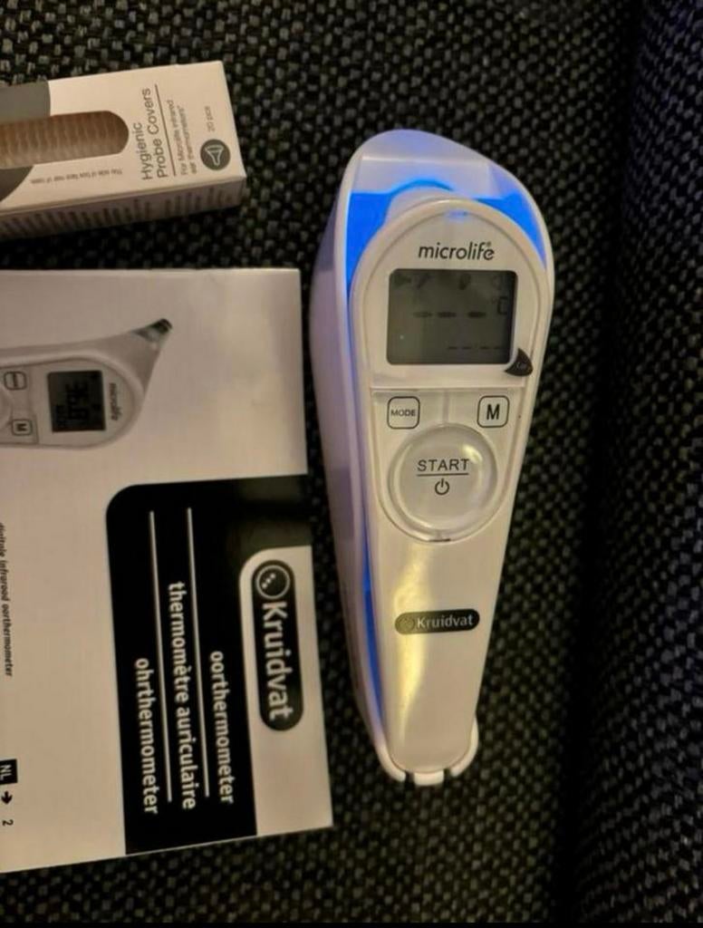 Digitale infrarood oorthermometer Microlife Kruidvat, Diversen, Ophalen, Zo goed als nieuw
