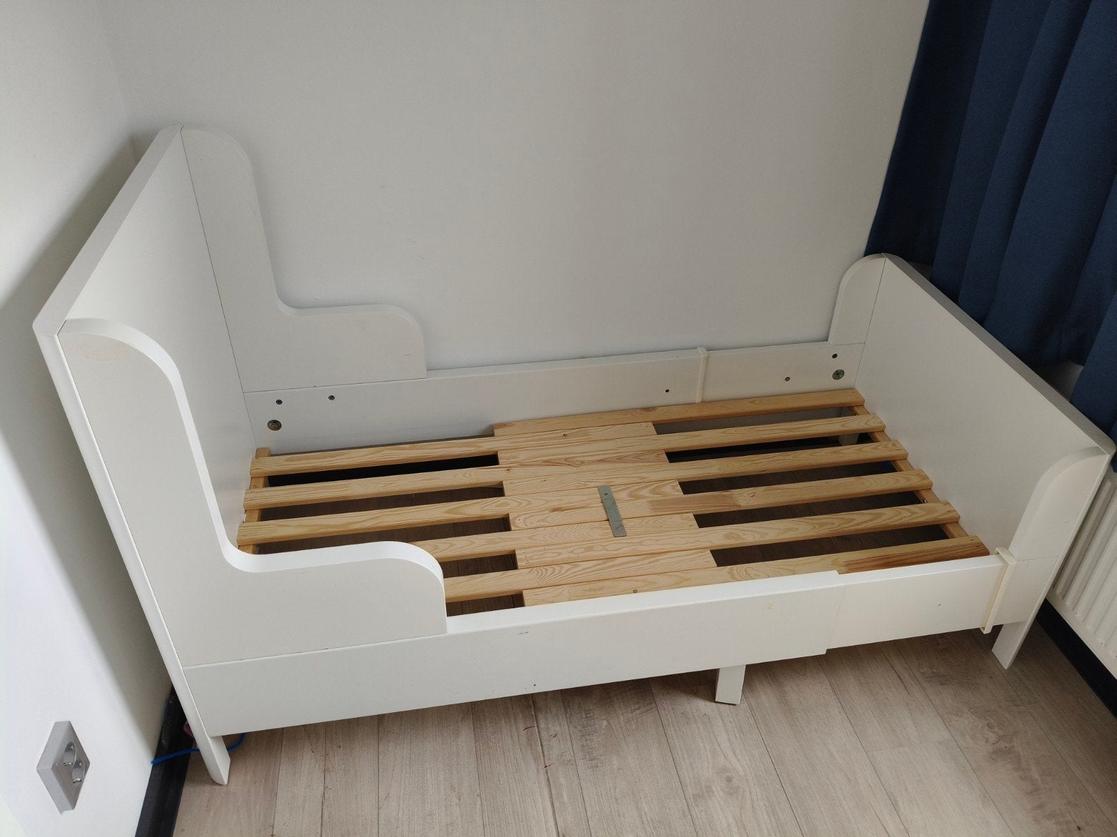 Ikea meegroei bed, Ophalen, Gebruikt, 180 cm of meer, 70 tot 85 cm