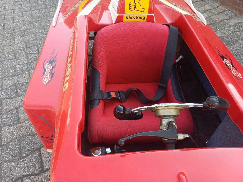 Formule 1 kart (ferrari) 125 cc, Ophalen of Verzenden, Gebruikt, Kart